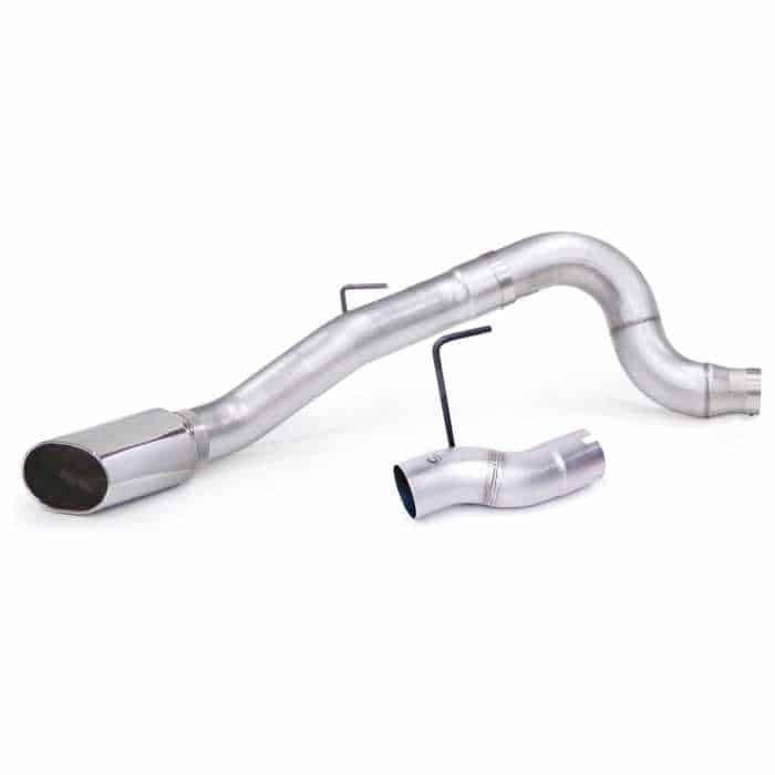 Banks Monster Exhaust System 5-inch Single Exit, Chrome Tip - Diesel Freak