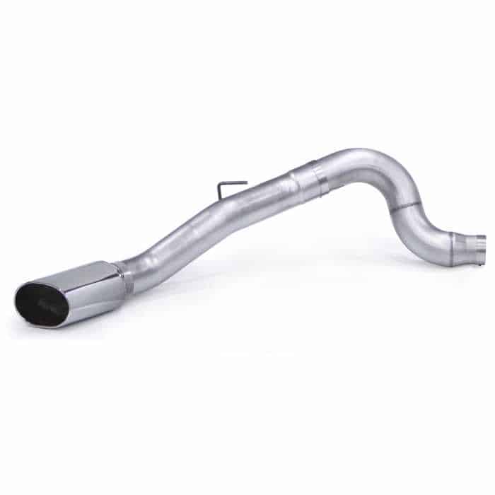 Banks Monster Exhaust System 5-inch Single Exit, Chrome Tip - Diesel Freak