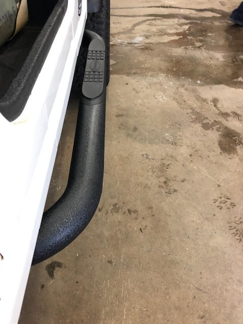 Black Side Step Bars - Diesel Freak