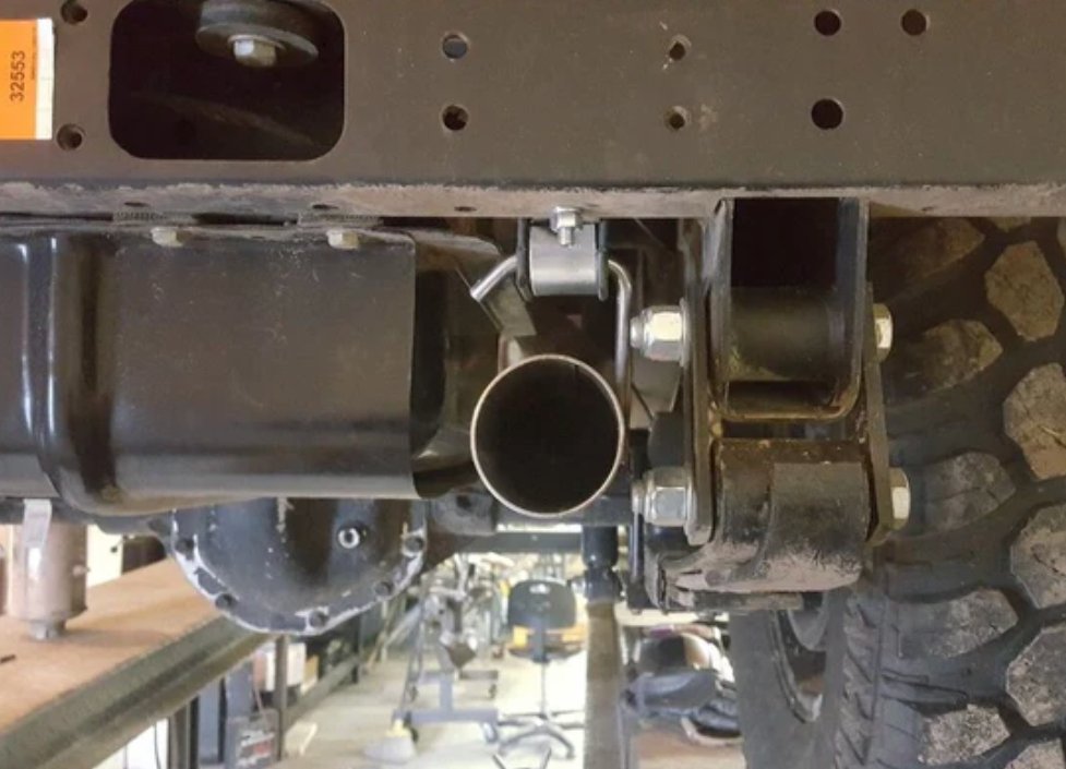Cat Back 2.25" Aluminized Performance Exhaust - Rear Exit - Diesel Freak