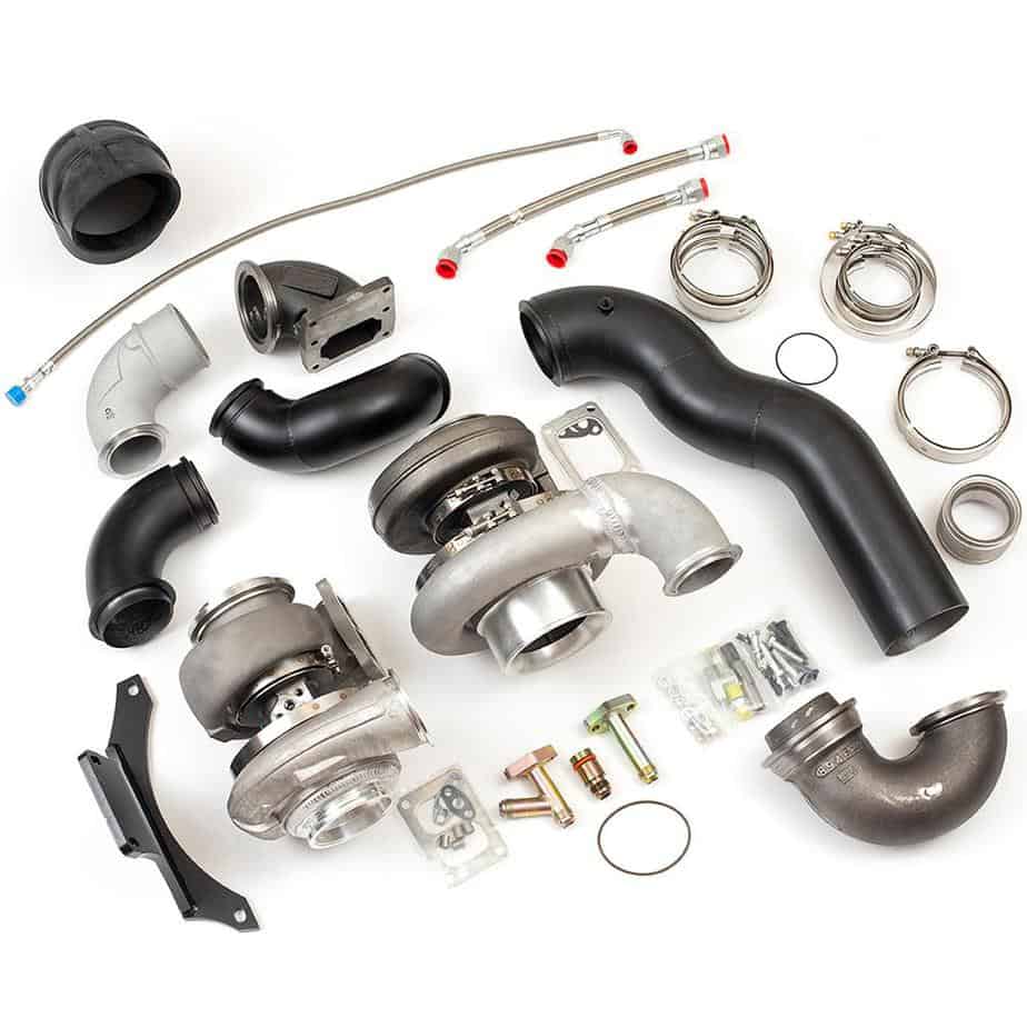 Cat compound turbo kit - Diesel Freak