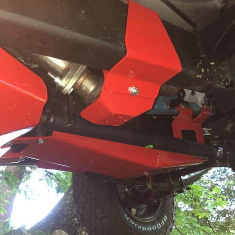 Cecco Mahindra Roxor exhaust skid plate - Diesel Freak