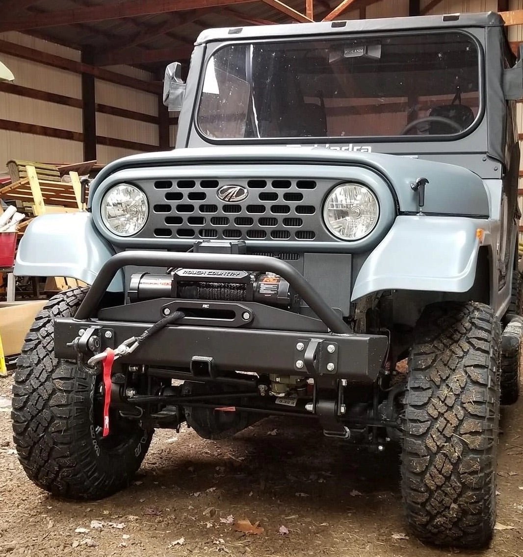 CECCO ROXOR STUBBY BUMPER - 42" WIDE PLUS 2" RECEIVER with BULLBAR - Diesel Freak