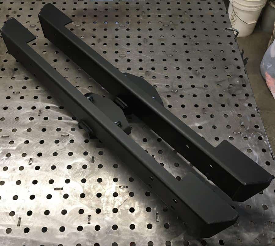 Cecco Roxor Stubby Bumper - 42" Wide Plus 2" Receiver - Diesel Freak