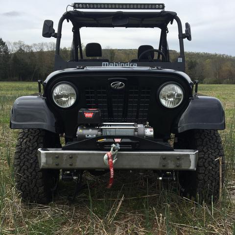 Cecco Roxor stubby bumper - 42" wide - Diesel Freak