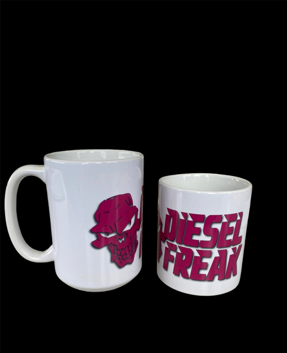Diesel Freak Pink Stacked Coffee Mug - Diesel Freak