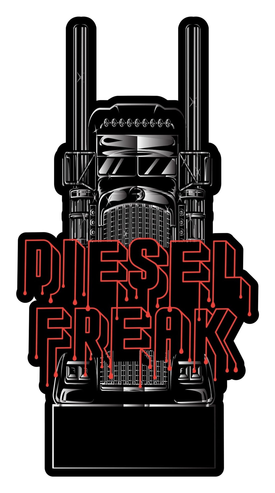 Dripping Diesel Decal - Diesel Freak