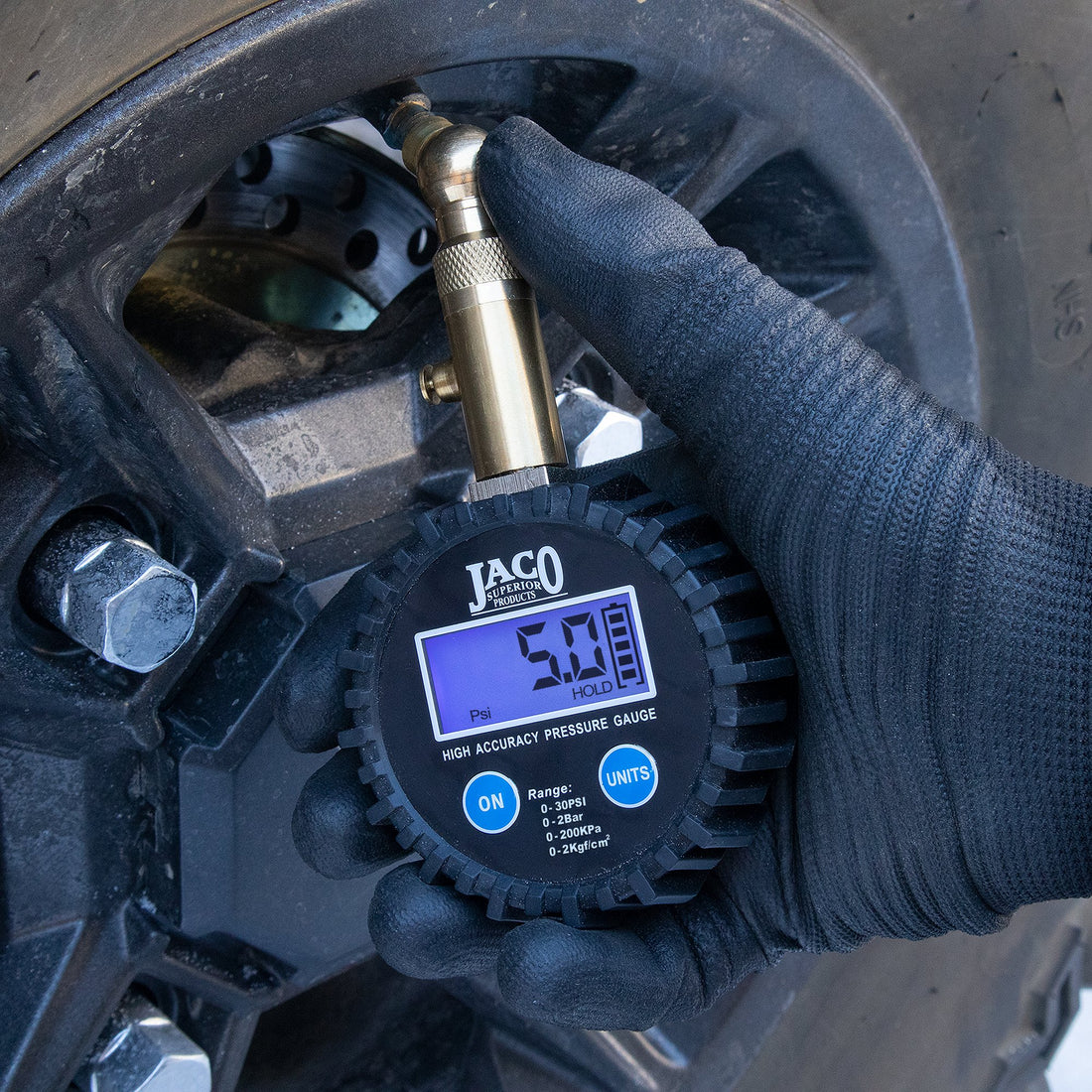 Elite® Digital Low Pressure Tire Gauge - Professional Accuracy - 30 PSI - Diesel Freak