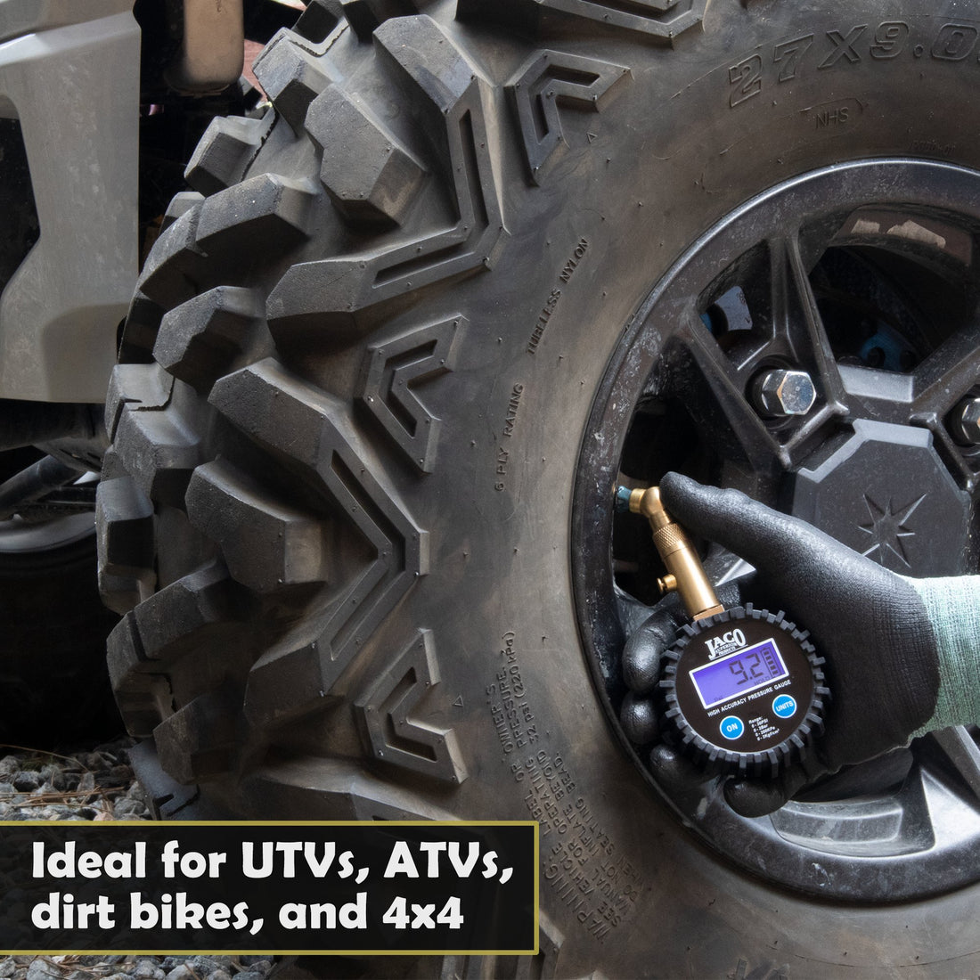 Elite® Digital Low Pressure Tire Gauge - Professional Accuracy - 30 PSI - Diesel Freak