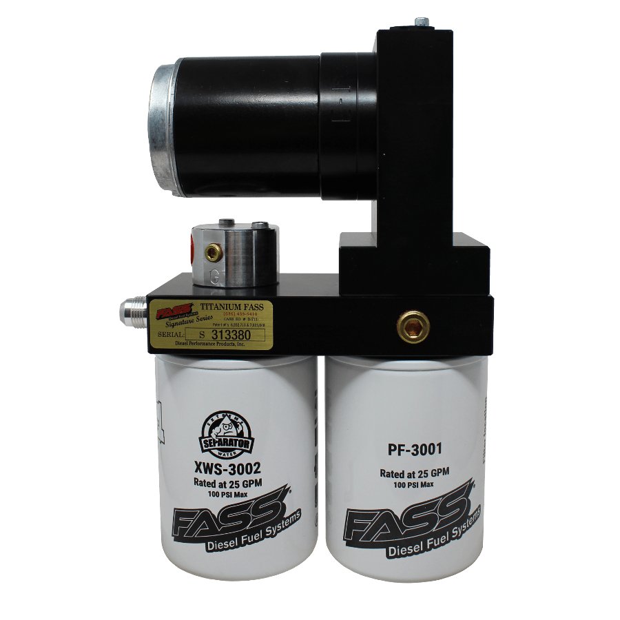 FASS titanium signature series diesel fuel lift pump 165GPH class 8 semi (TS 165G) - Diesel Freak