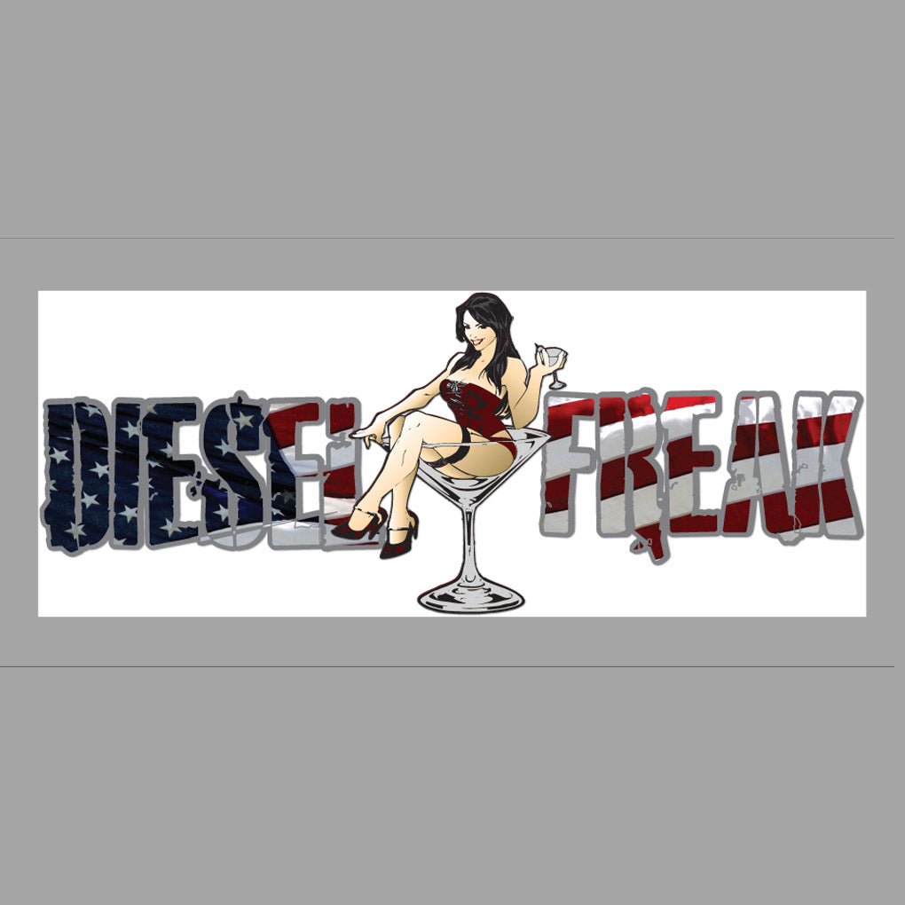 Flag Pin-Up Banner - Diesel Freak