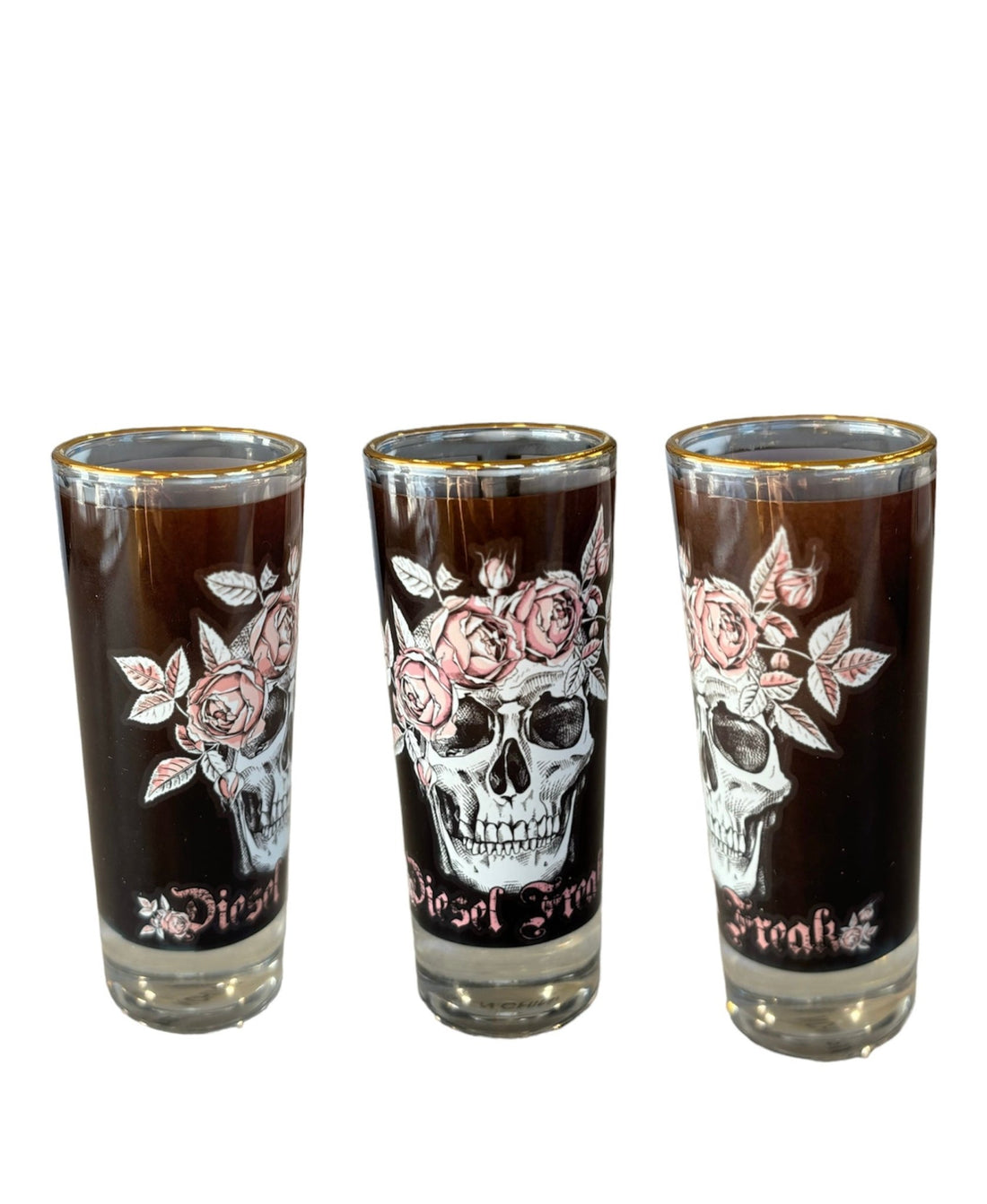 Flower Head Skull Shooter - Diesel Freak