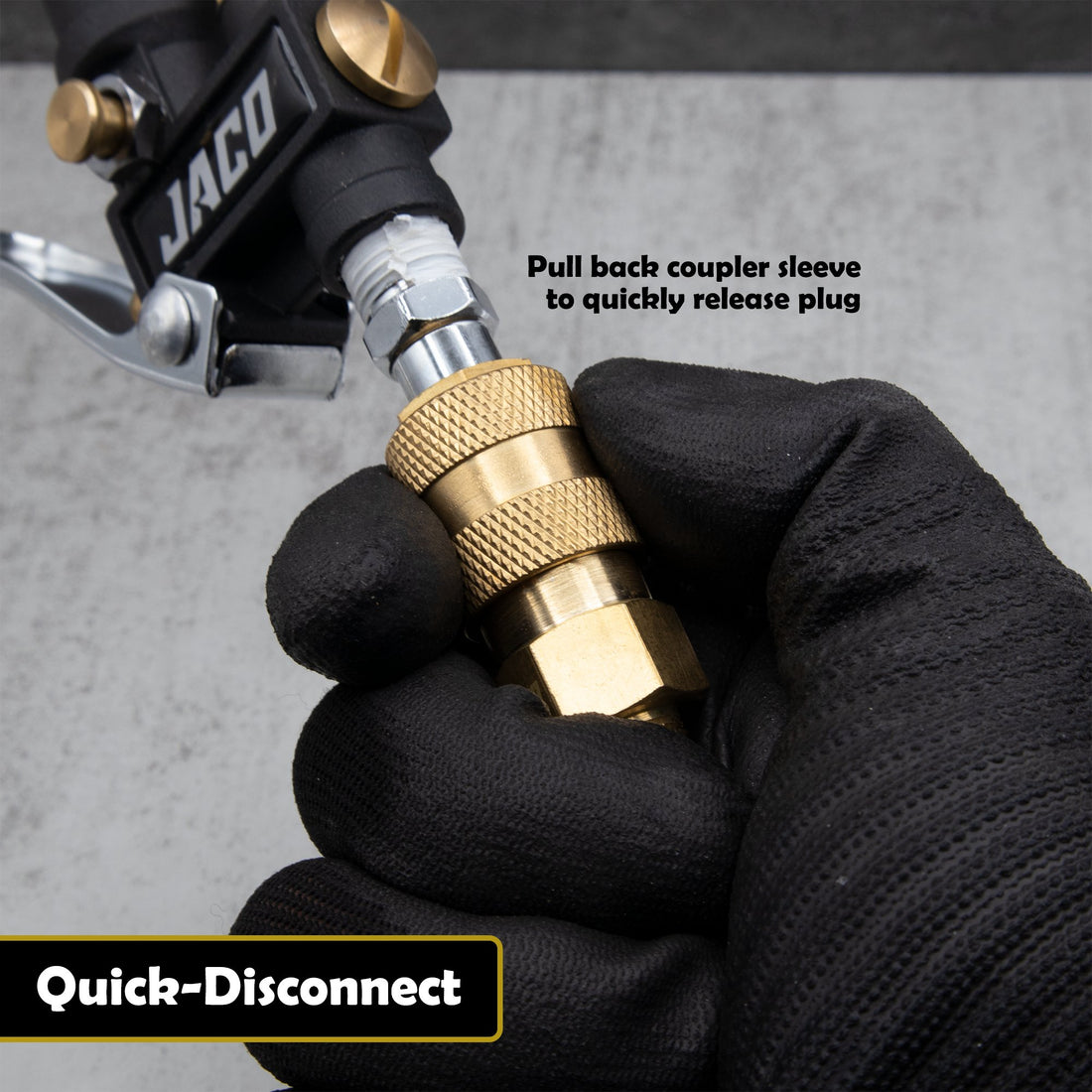 Hi-Flo Quick Connect Air Fittings | Plug & Coupler Kit - 1/4" NPT (Set of 12) - Diesel Freak