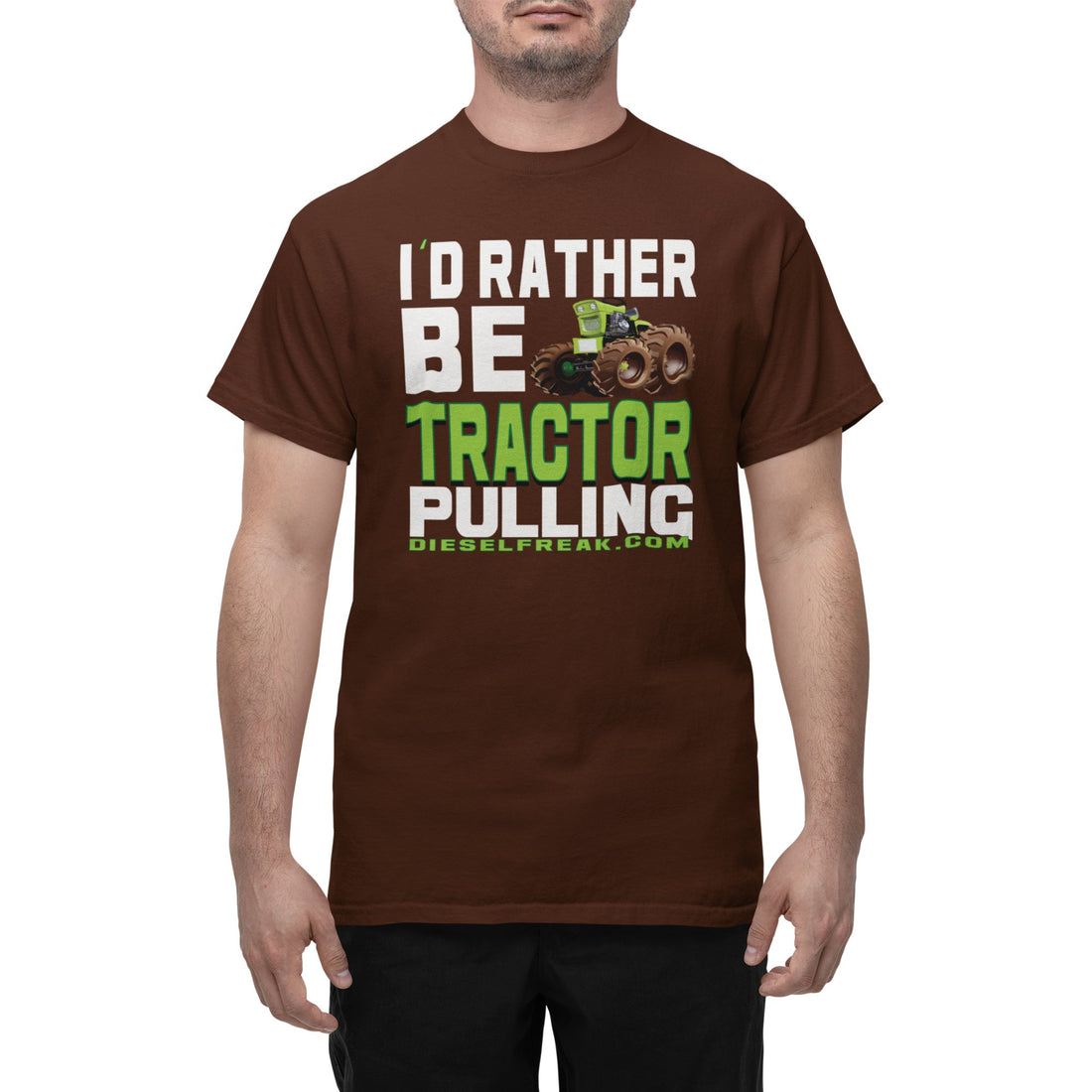I'd Rather Be Tractor Pulling T-Shirt - Diesel Freak