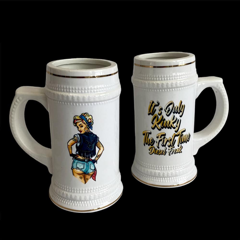 Kinky beer stein - Diesel Freak