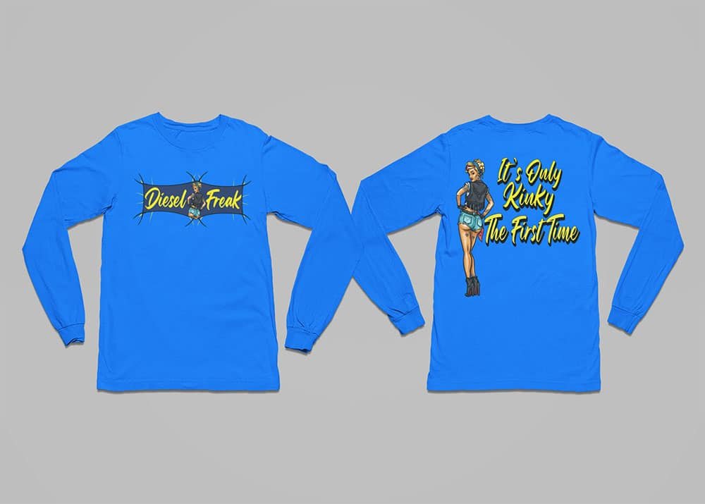 Kinky Pin-up Long Sleeve - Diesel Freak