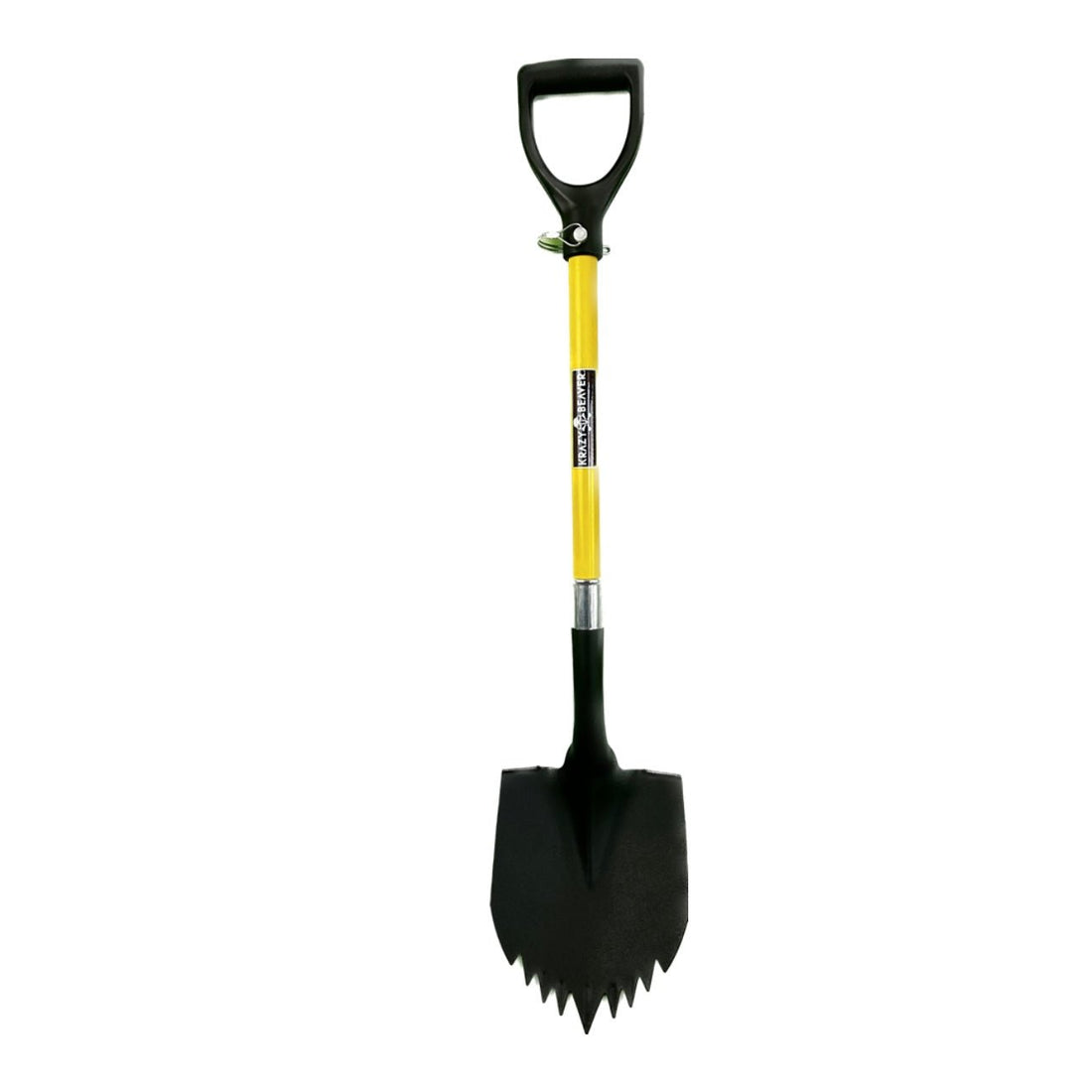Krazy Beaver Shovel (Black Textured Head / Yellow Handle 45635) - Diesel Freak