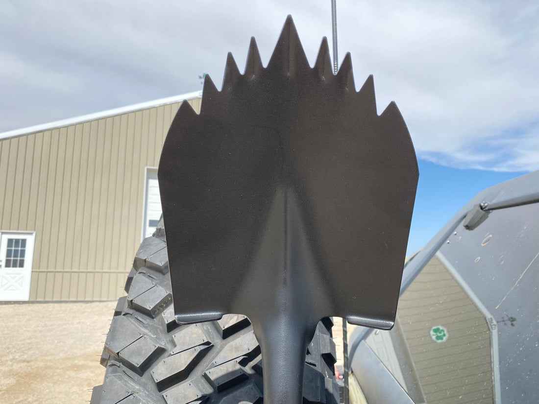Krazy Beaver Shovel (Black Textured Head / Yellow Handle 45635) - Diesel Freak