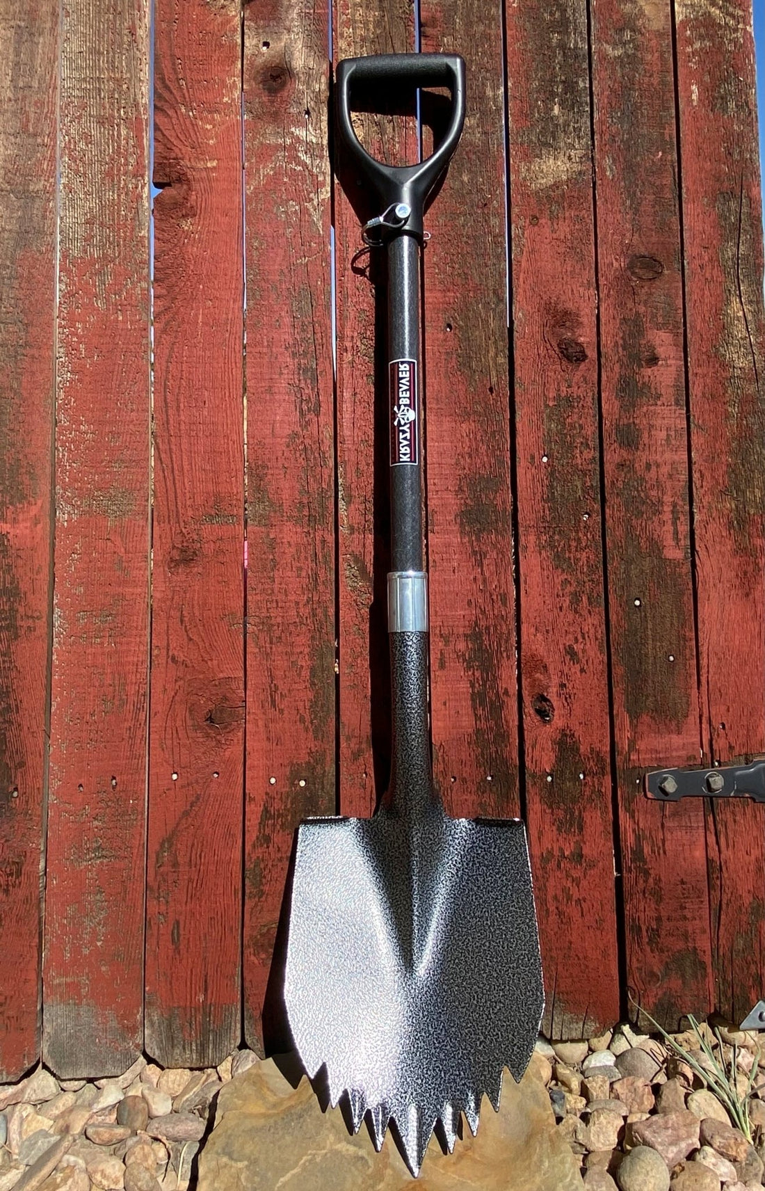 Krazy Beaver Shovel (Silver Vein Head / Black Handle 45638) - Diesel Freak