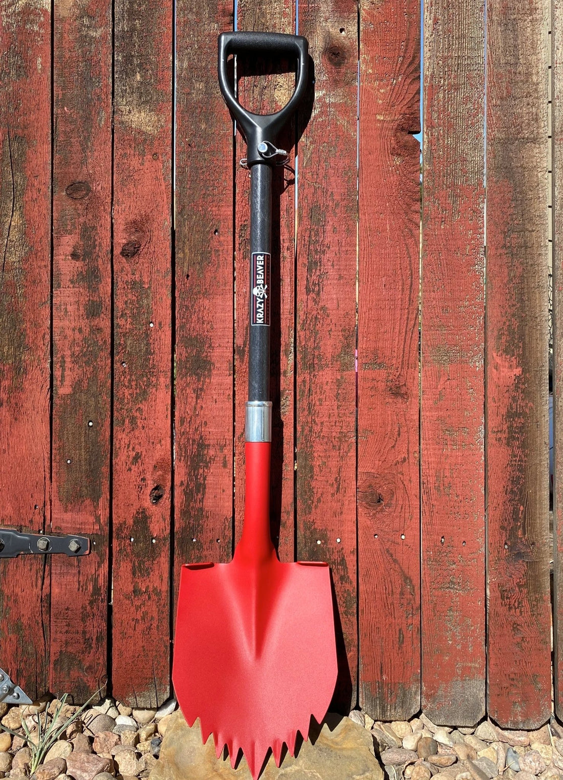 Krazy Beaver Shovel (Textured Red Head / Black Handle 45636) - Diesel Freak