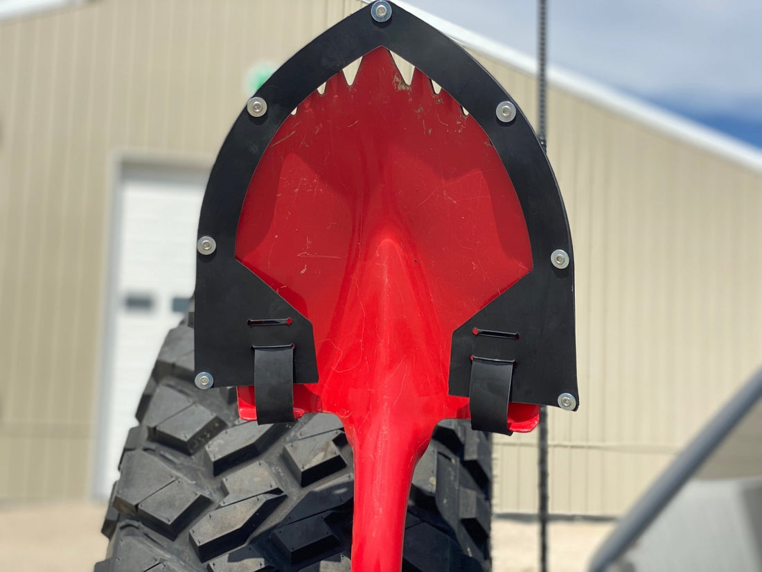 Krazy Beaver Shovel XL (Black Textured Head / Black Handle) - Diesel Freak