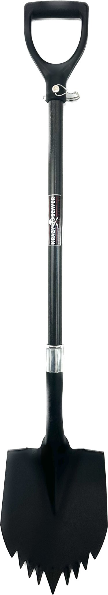 Krazy Beaver Shovel XL (Black Textured Head / Black Handle) - Diesel Freak