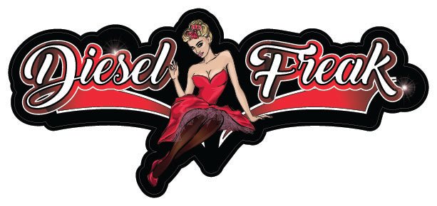 KWhopper Pin-Up Girl Decal - Diesel Freak