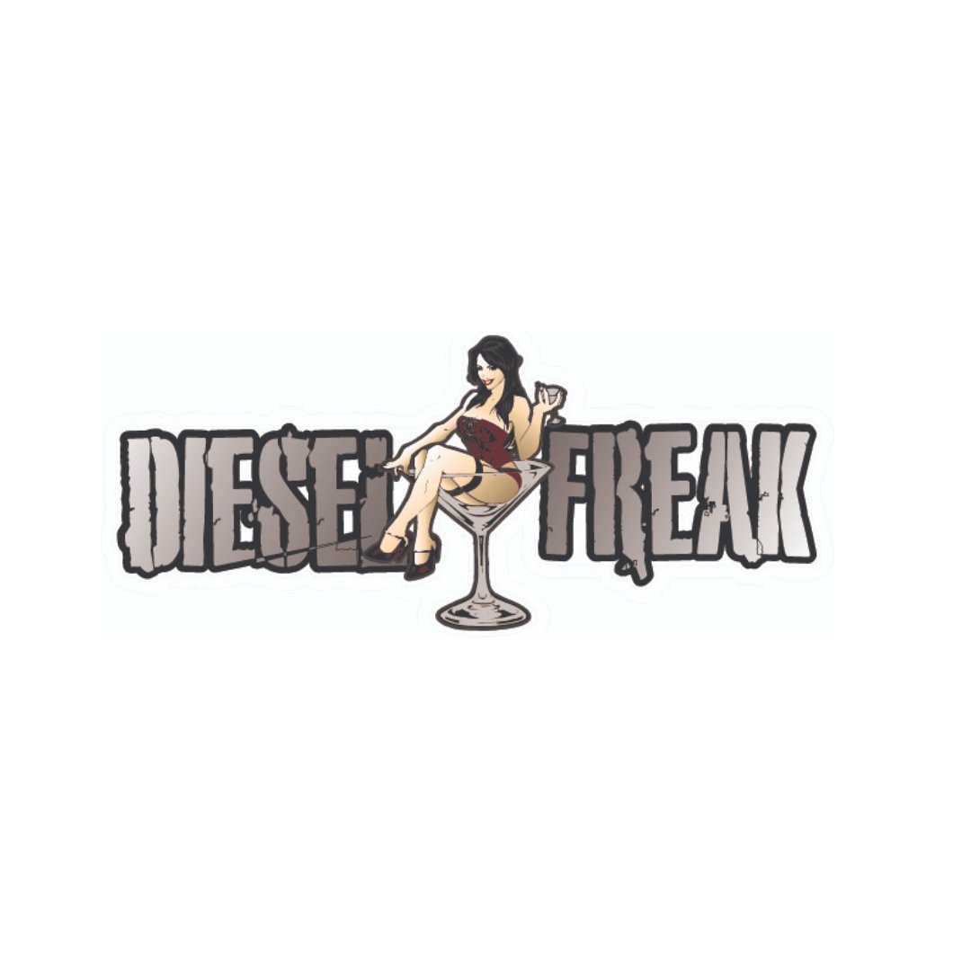 Martini Girl Decal - Diesel Freak