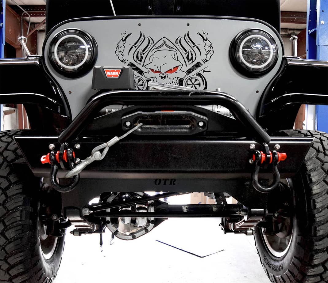 OTR Roxor Front Bumper w/ Receiver - Diesel Freak