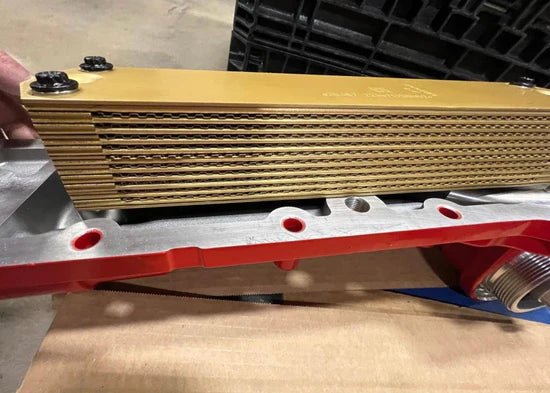 PDI Big Boss Performance Dual Oil Cooler for Cummins X15 | ISX - Diesel Freak