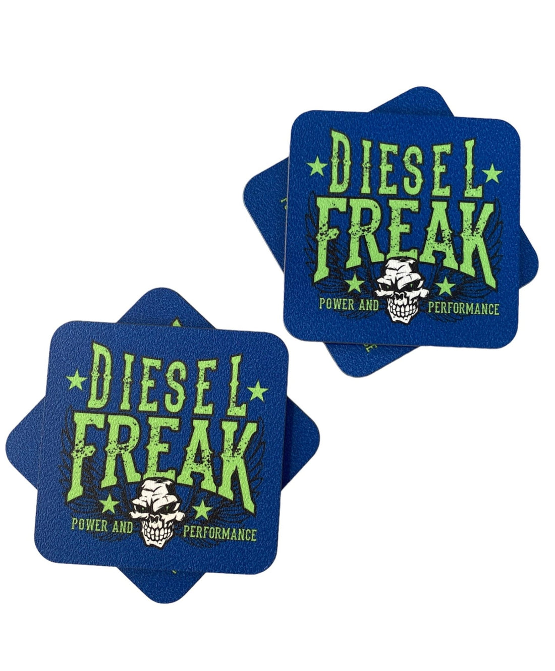 Power and Performance Textured Coaster - Diesel Freak