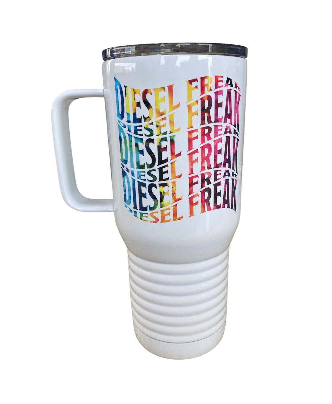 Rainbow Swoosh Tumbler - Diesel Freak