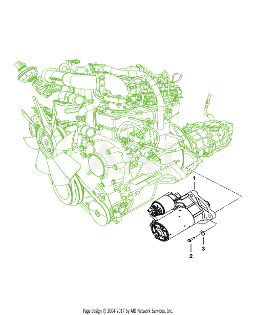 Roxor Manual Trans Starter Motor - Diesel Freak