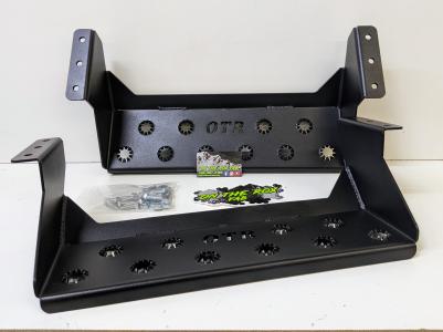 Roxor side steps in Black Powdercoat - Diesel Freak