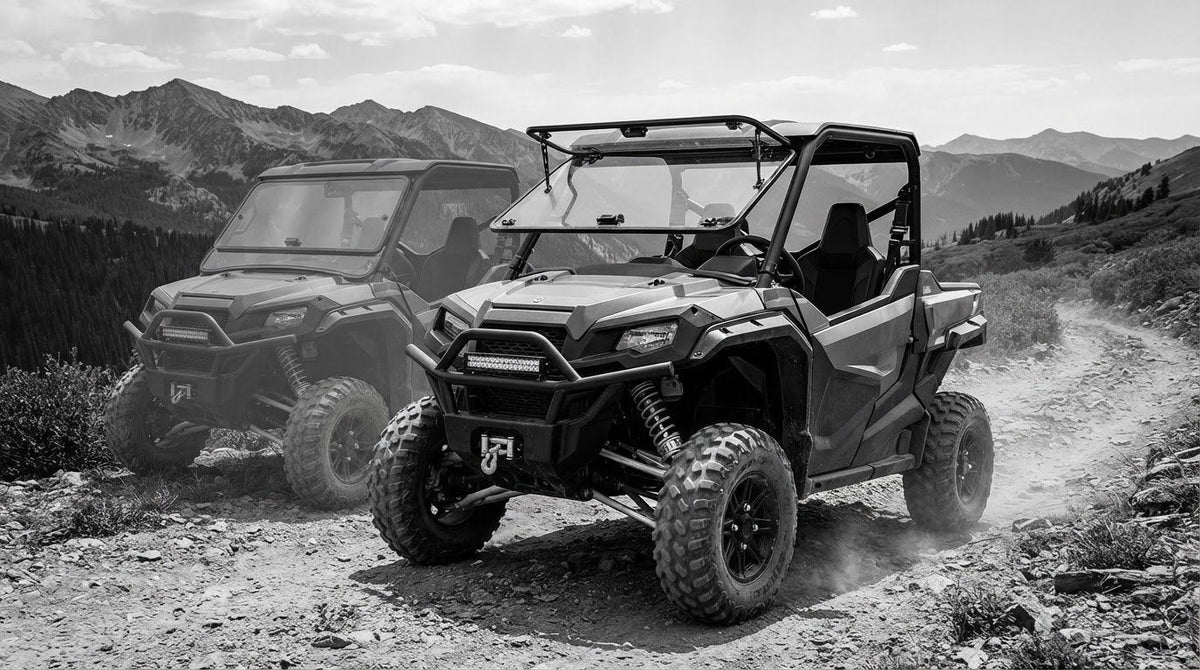 Roxor Folding Windshield Options: Choose the Right Setup for Your Ride - Diesel Freak