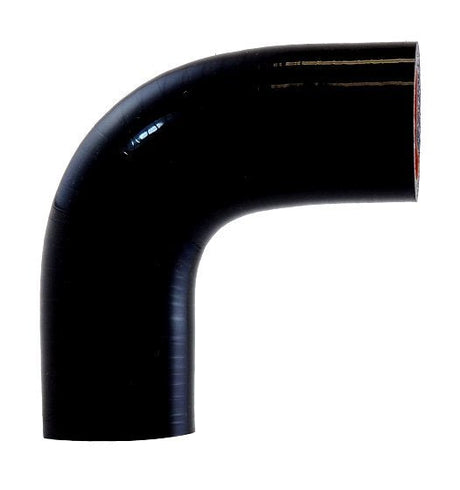 1" ID 90 degree elbow - Gloss Black - Diesel Freak