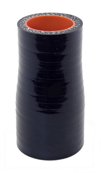 1.25" ID to 1.5" ID reducing hose - Gloss Black - Diesel Freak