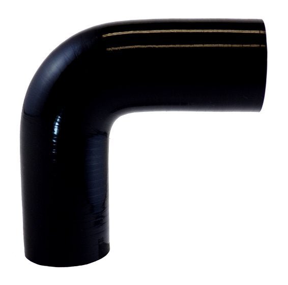 1.5" ID 90 degree elbow - Gloss Black - Diesel Freak