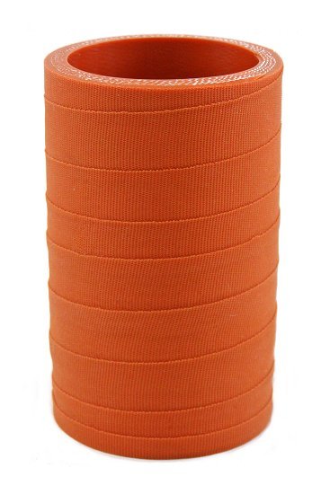 1.5" ID X 3" Long - Matte Red - Aramid 500 Degree - Diesel Freak