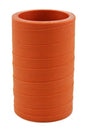 1.5" ID X 3" Long - Matte Red - Aramid 500 Degree - Diesel Freak