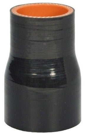 1.75" ID to 1.38" ID reducing coupler - Gloss Black - Diesel Freak
