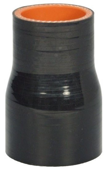 1.75" ID to 1.38" ID reducing coupler - Gloss Black - Diesel Freak