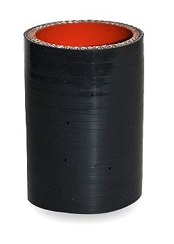 1.75" ID X 3" Long - Gloss Black - Diesel Freak