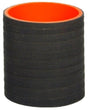 2 - 1/2" ID X 3" Long - 3 - ply Aramid - Matte Black - Diesel Freak