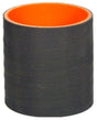 2 - 5/8" ID X 3" Long coupler - 3 - ply Aramid - Matte Black - Diesel Freak