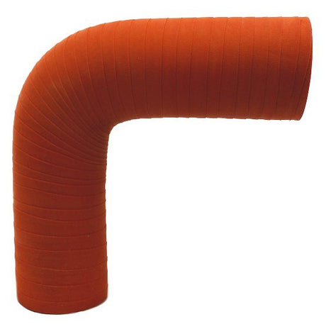 2" ID - Matte Red 90 degree elbow - Aramid 500 Degrees - Diesel Freak