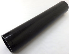 2" ID X 12" Long - Gloss Black - Black Liner - Diesel Freak