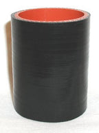 2" ID X 3" Long coupler - Gloss Black - Diesel Freak