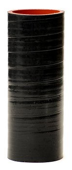 2" ID X 6" Long coupler - Gloss Black - Diesel Freak