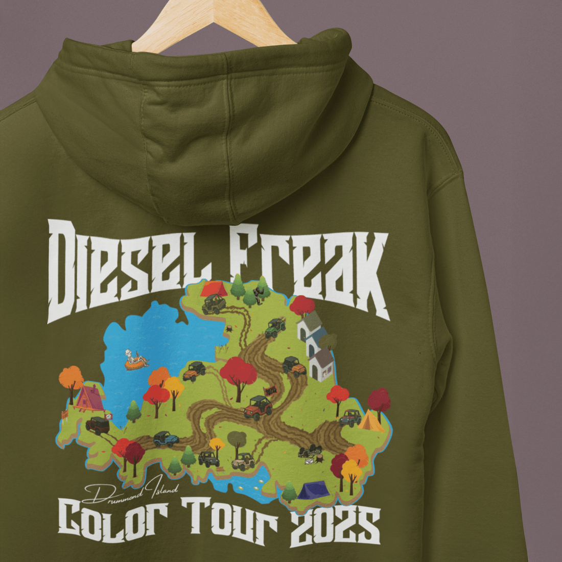 2025 Color Tour Hoodie - Diesel Freak